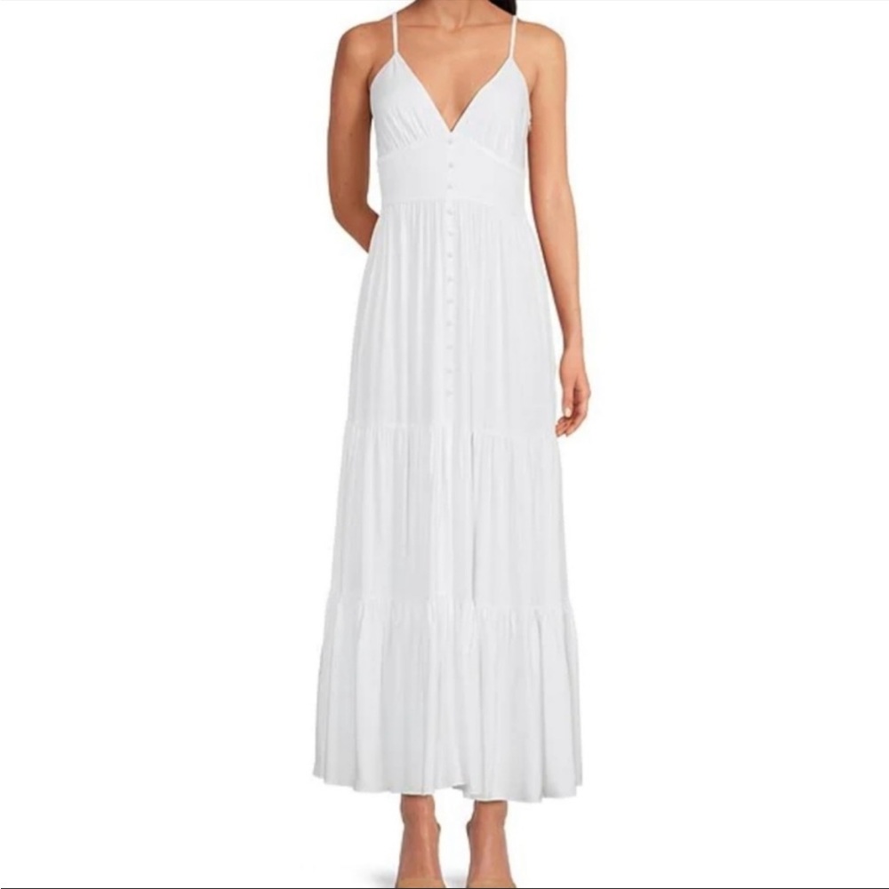 white maxi dress